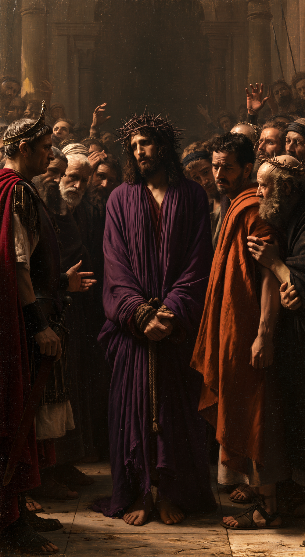 Ecce Homo - שתיקה קדושה · דיוקן n°6 - אמנות נוצרית