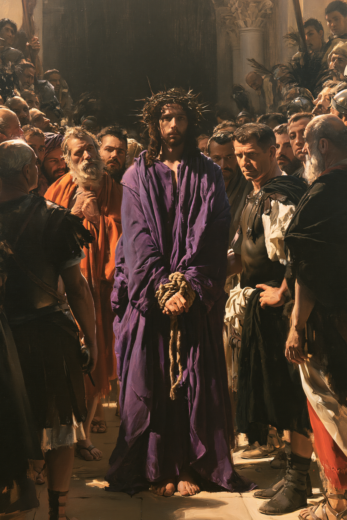 Ecce Homo - שתיקה קדושה · דיוקן n°13 - אמנות נוצרית