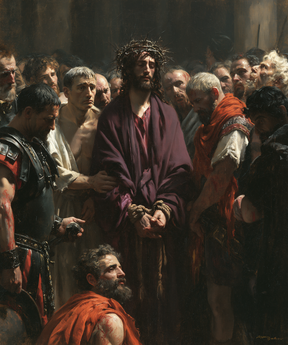 Ecce Homo - שתיקה קדושה · דיוקן n°24 - אמנות נוצרית