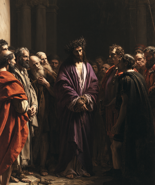Ecce Homo - שתיקה קדושה · דיוקן n°26 - אמנות נוצרית