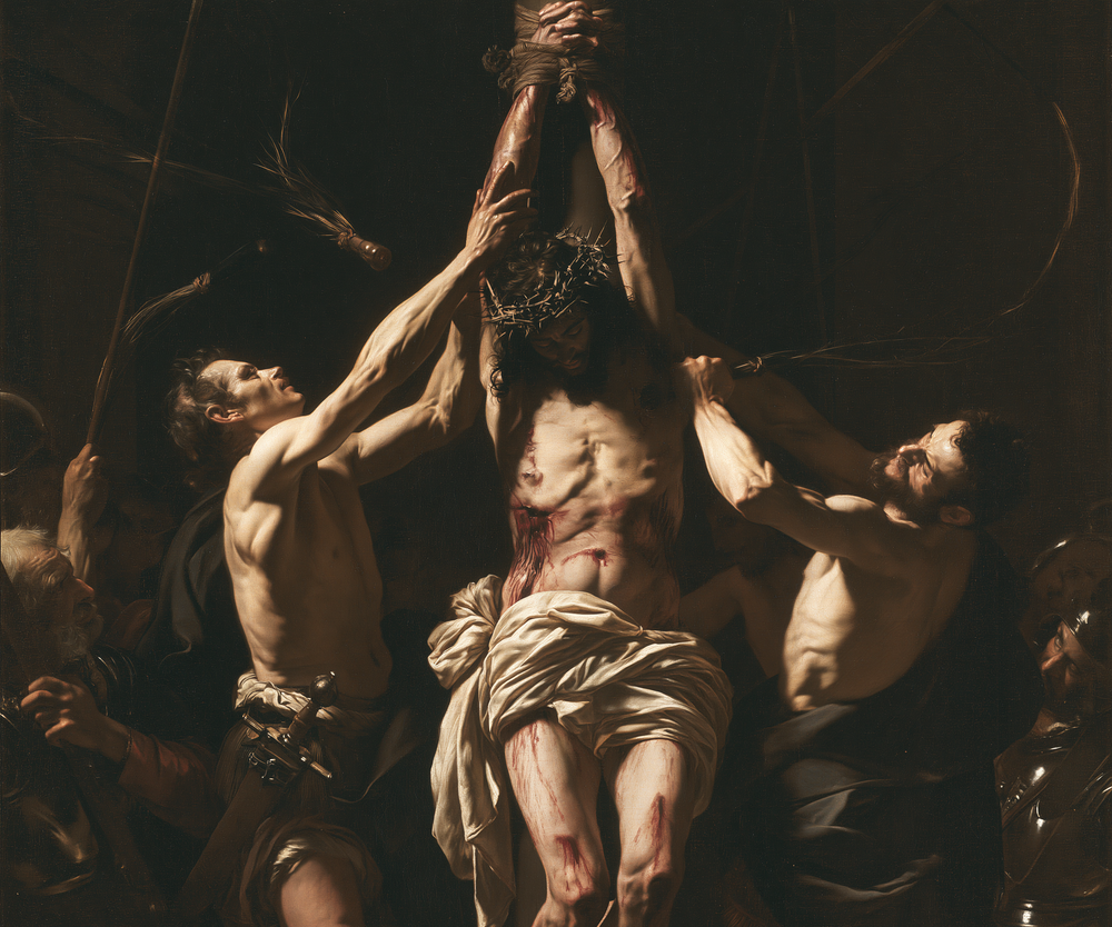 The Flagellation of Christ - Explosion of movement · Landscape n°1 - אמנות נוצרית