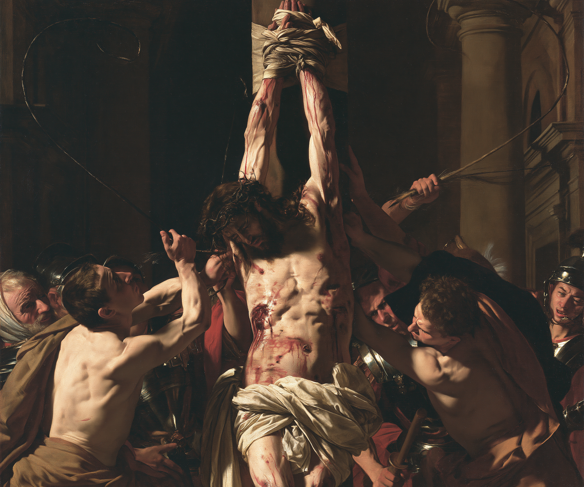 The Flagellation of Christ - Explosion of movement · Landscape n°2 - אמנות נוצרית