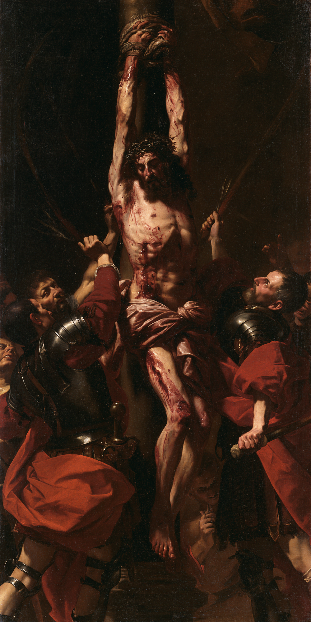 The Flagellation of Christ - Explosion of movement · Portrait n°1 - אמנות נוצרית