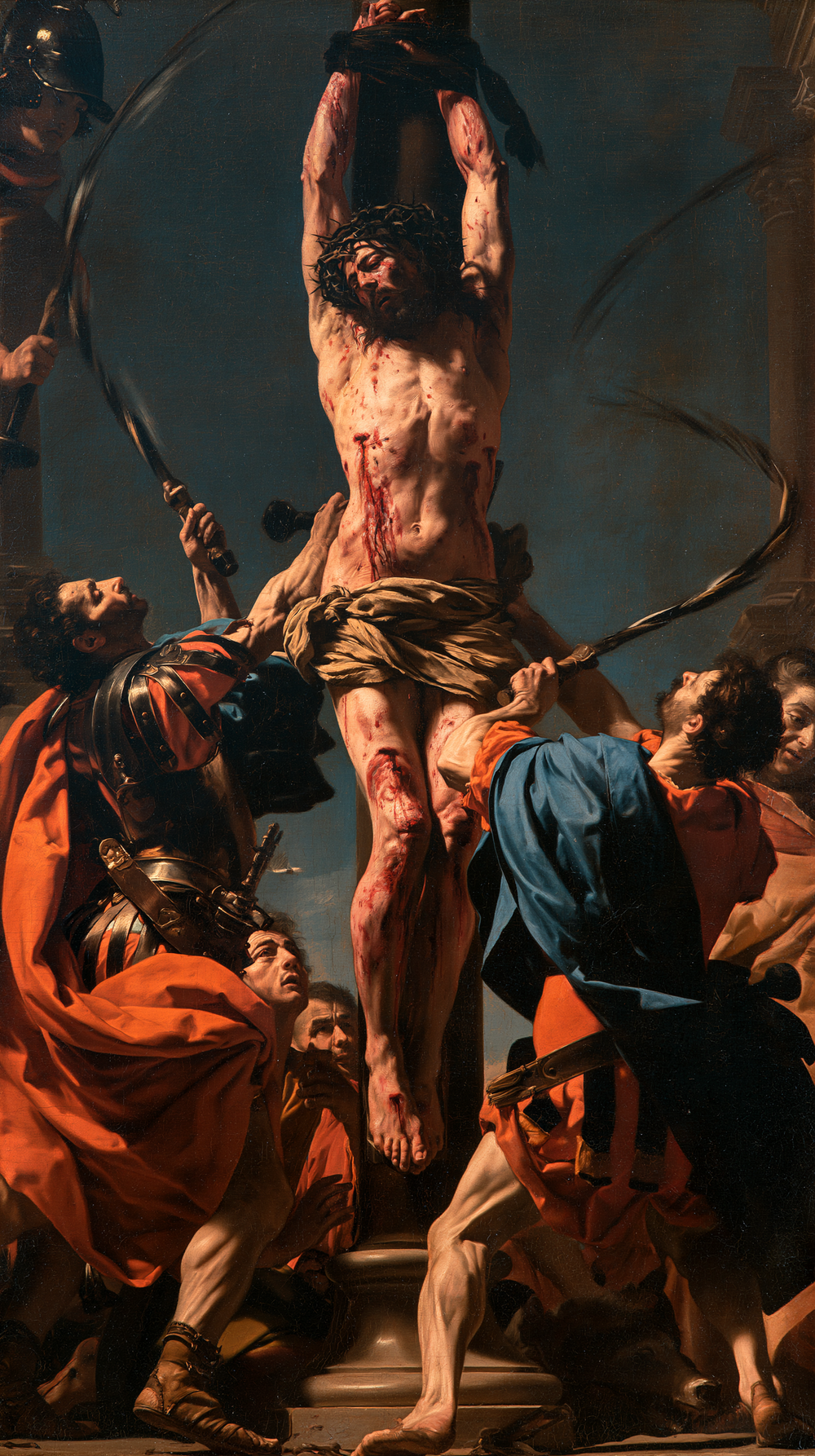 The Flagellation of Christ - Explosion of movement · Portrait n°7 - אמנות נוצרית