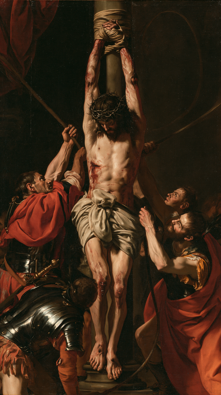 The Flagellation of Christ — Silence Encircled by Crimson