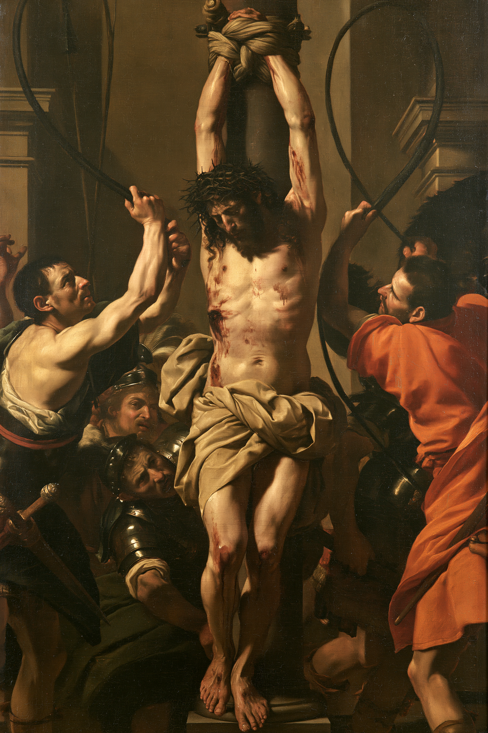 The Flagellation of Christ - Explosion of movement · Portrait n°10 - אמנות נוצרית