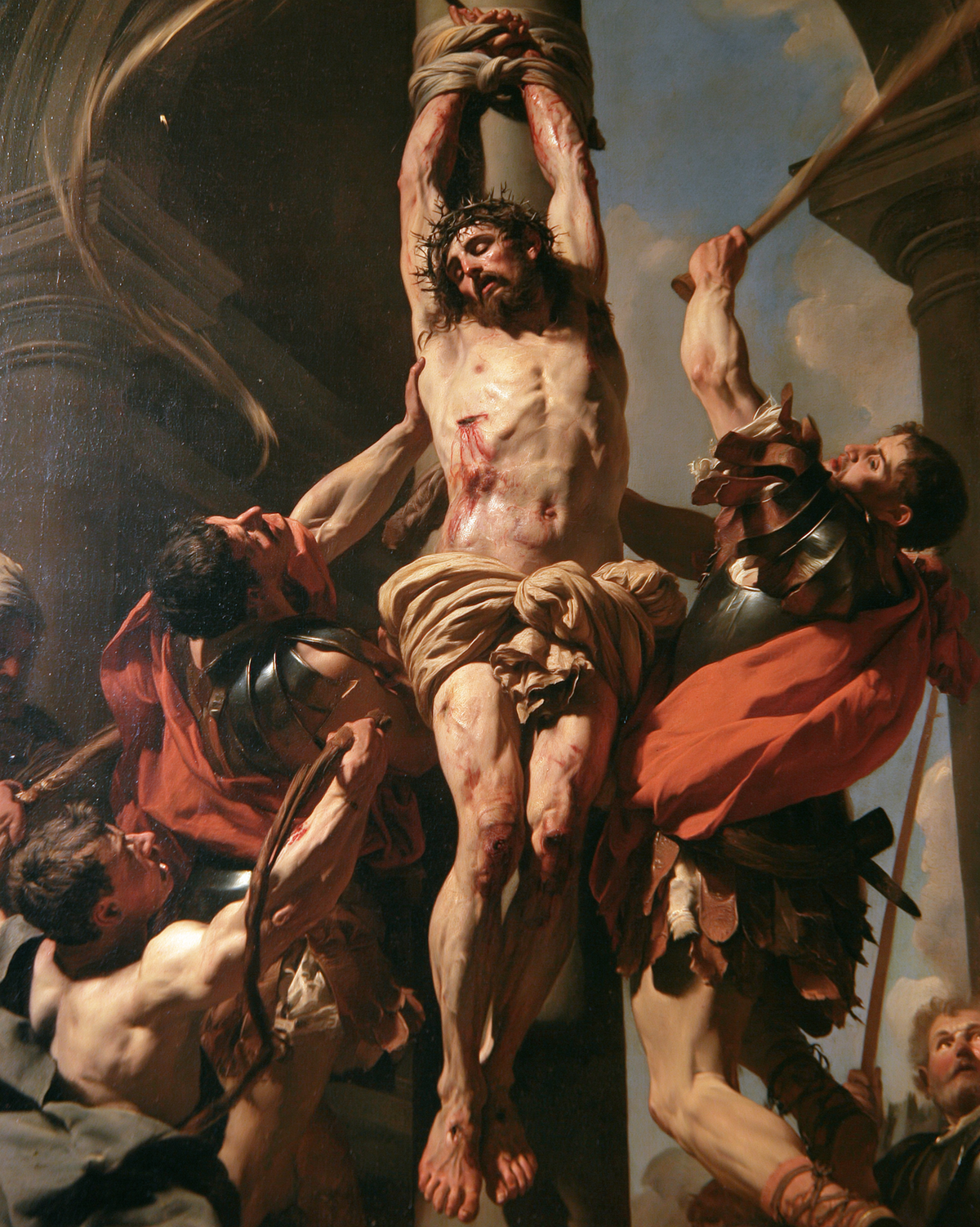 The Flagellation of Christ - Explosion of movement · Portrait n° 18 — aperçu de la finition sélectionnée