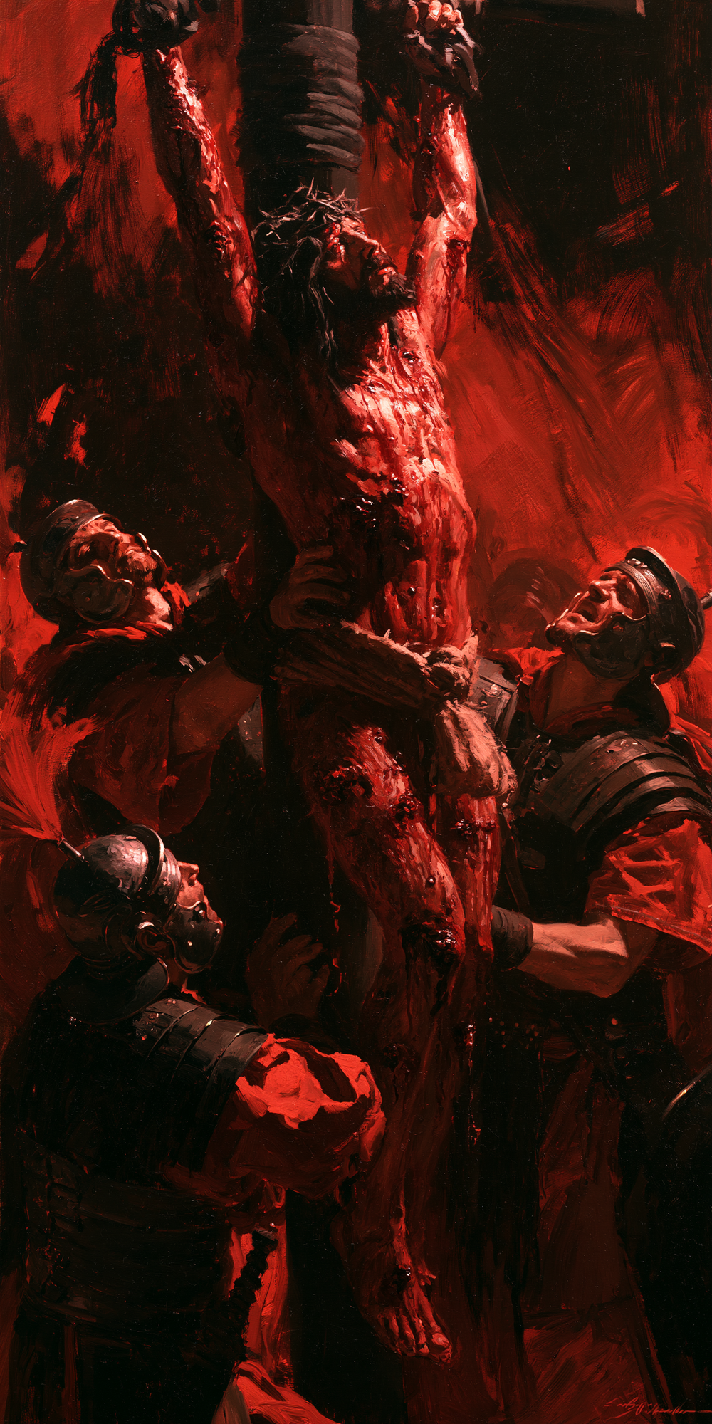 The Flagellation of Christ - אקספרסיוניסטי · דיוקן n° 2 - אמנות נוצרית