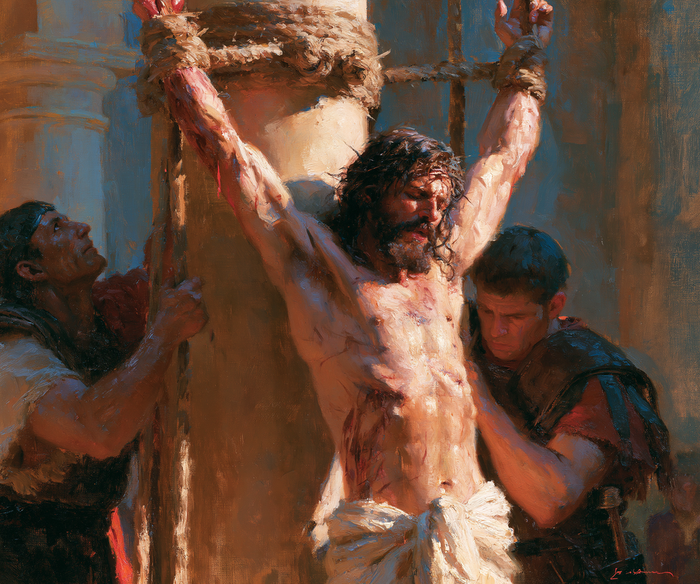 The Flagellation of Christ - Impressionist · Landscape n°3 - אמנות נוצרית