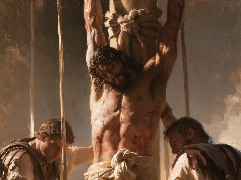 The Flagellation of Christ - Impressionist · Landscape n° 6 - אמנות נוצרית