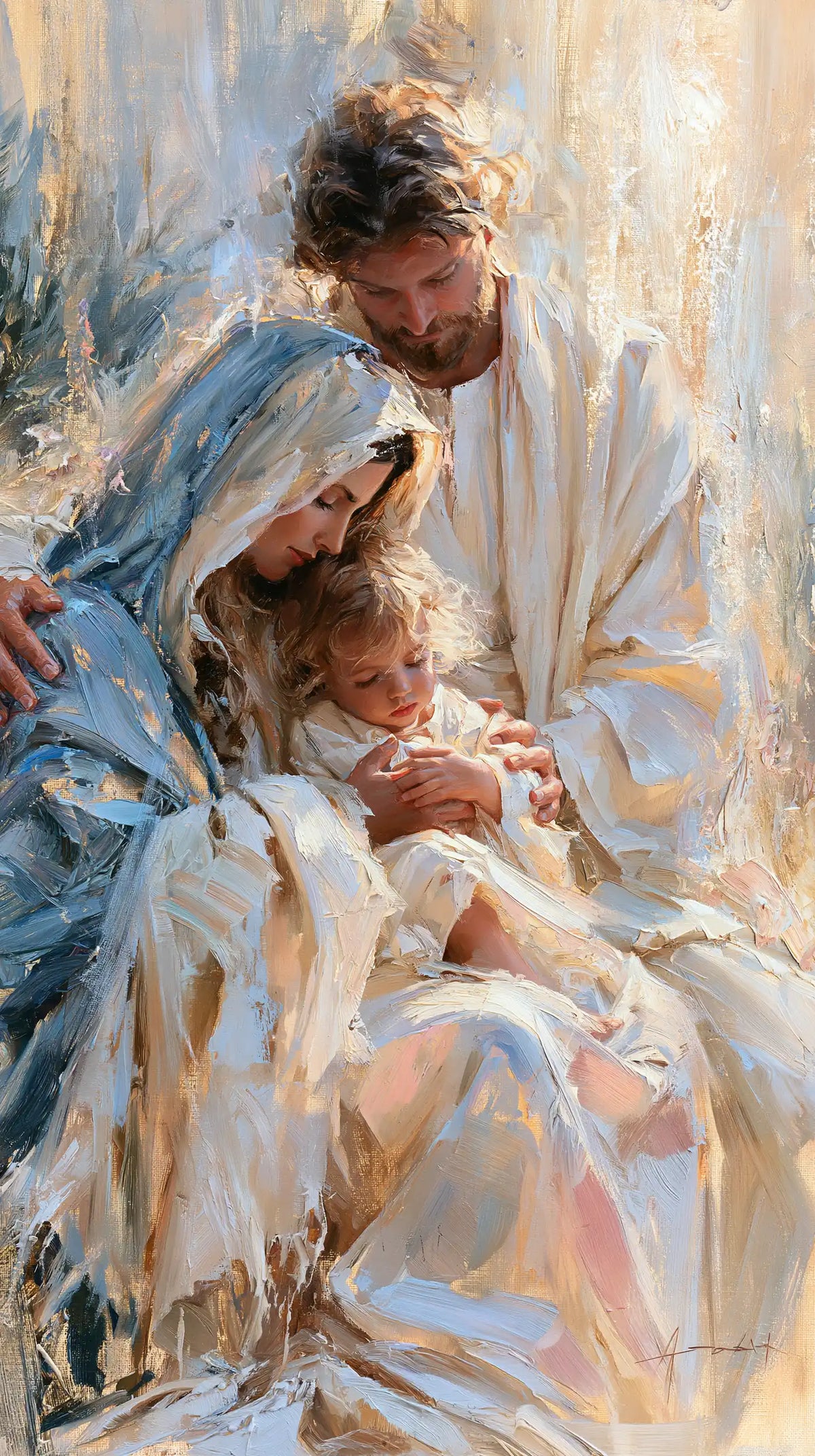 The Holy Family — The Refuge in Pearly Daylight