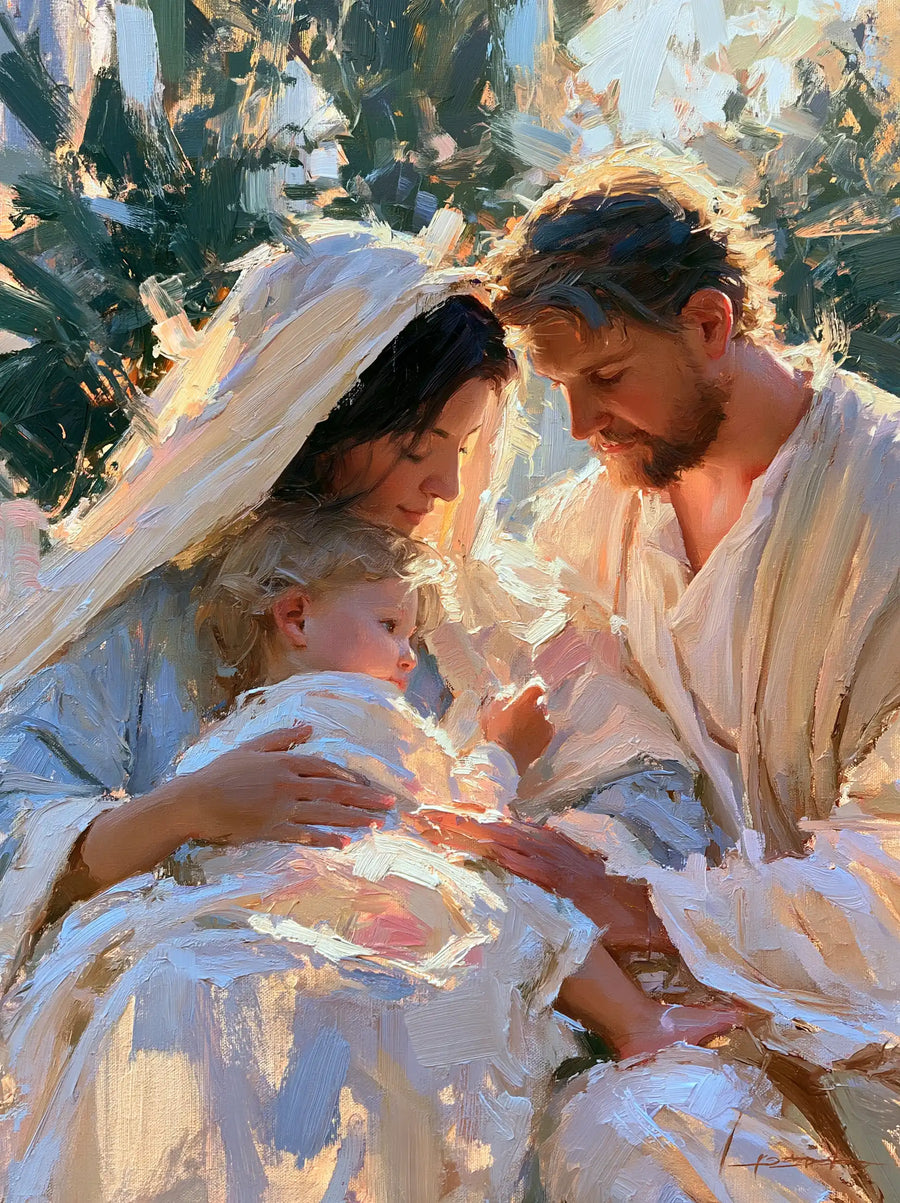 The Holy Family - Impressionist · Portrait n° 5