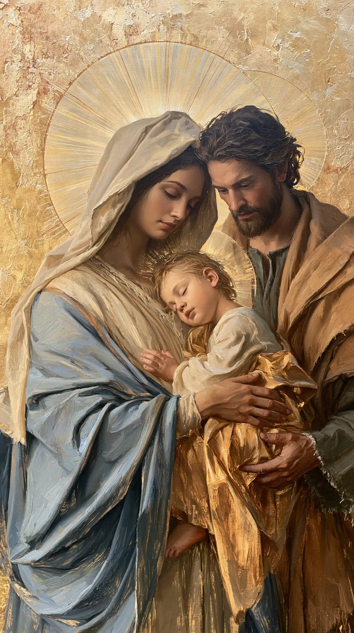 The Holy Family - Sacred Gold · Portrait n° 16