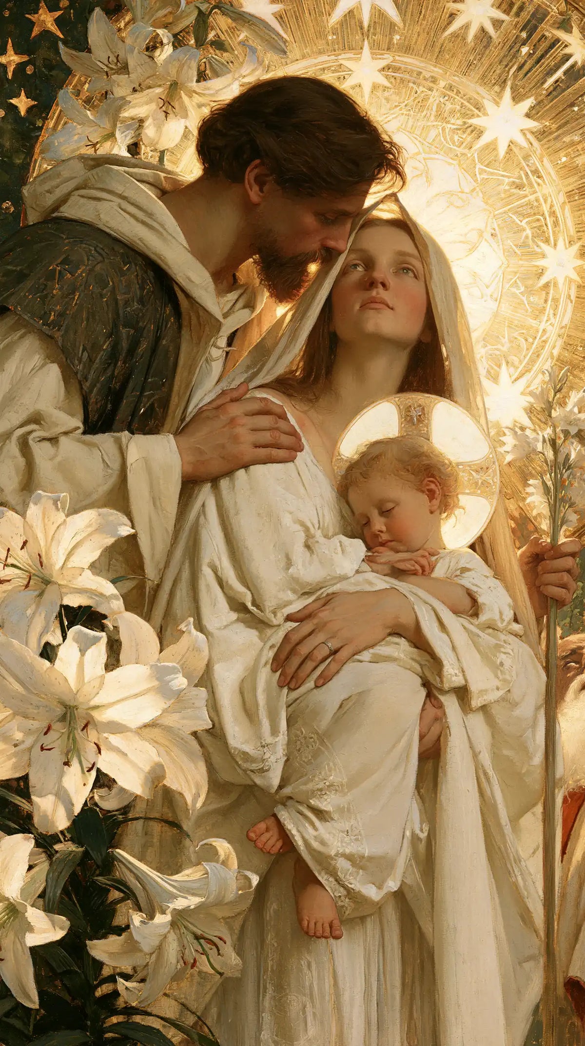 The Holy Family - Symbolist · Portrait n° 2