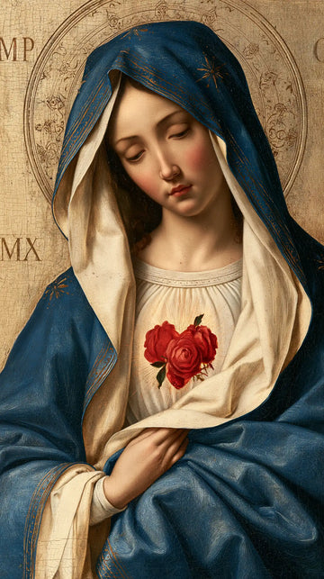 Immaculate Heart of Mary - Florentine Renaissance · Portrait n° 2