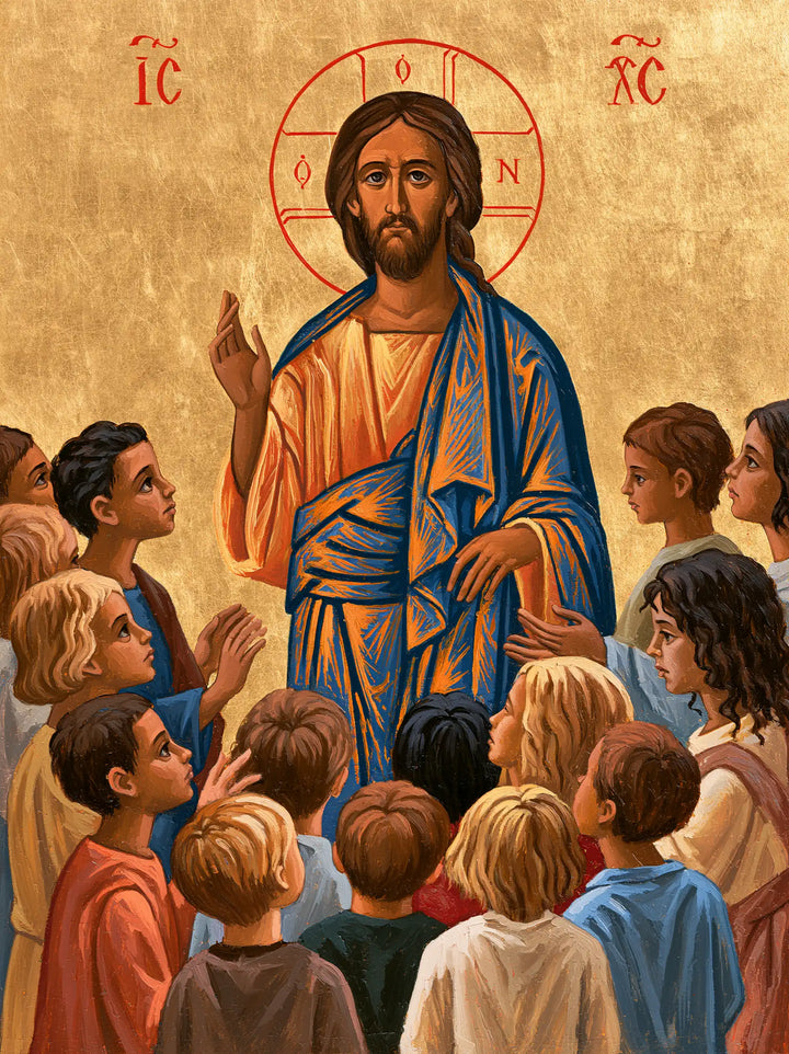 Jesus and the Children — Royal Blue among the Little Ones
