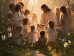 Jesus and the Children — The Garden of Children of Light