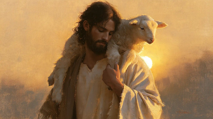 Jesus and the Lamb - Biblical Cinema · Landscape n° 7