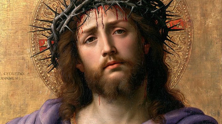 Jesus Crowned with Thorns — The Crown before the Ornate Circle