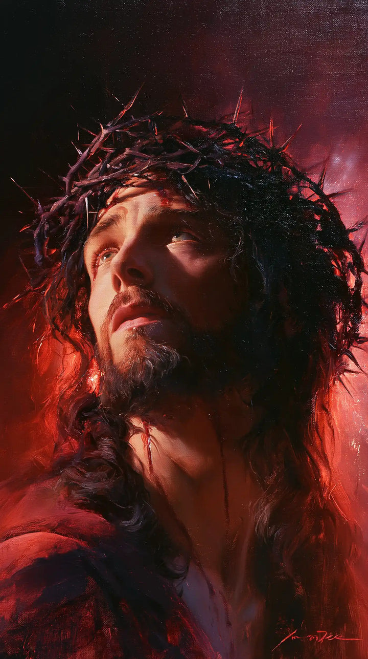 Jesus Crowned with Thorns — The Gaze Turned Back toward the Ember