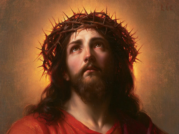 Jesus Crowned with Thorns — The Scarlet Tunic of Waiting