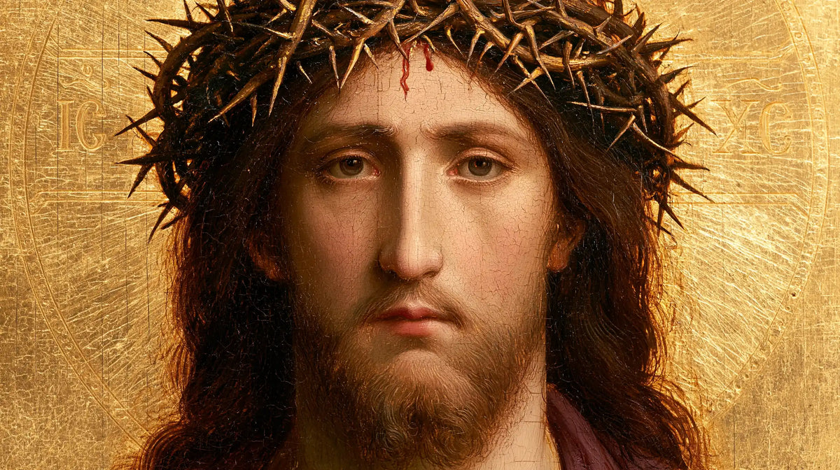 Jesus Crowned with Thorns - Sacred Gold · Landscape n° 2