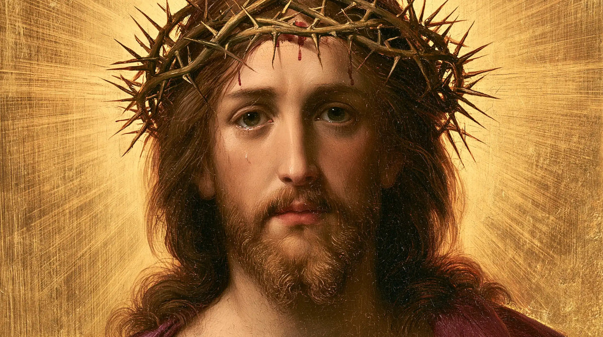 Jesus Crowned with Thorns - Sacred Gold · Landscape n° 4
