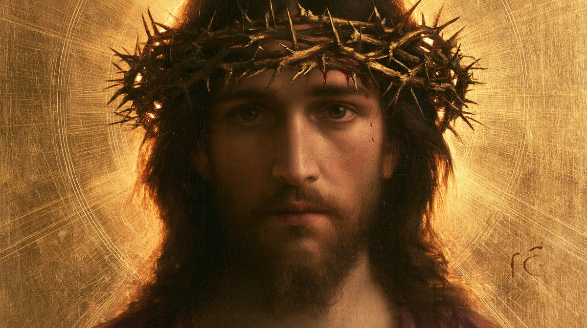 Jesus Crowned with Thorns - Sacred Gold · Landscape n° 12