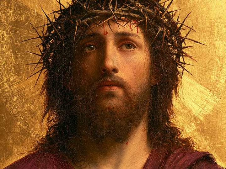 Jesus Crowned with Thorns - Sacred Gold · Landscape n° 14
