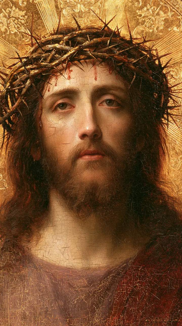 Jesus Crowned with Thorns - Sacred Gold · Portrait n° 8