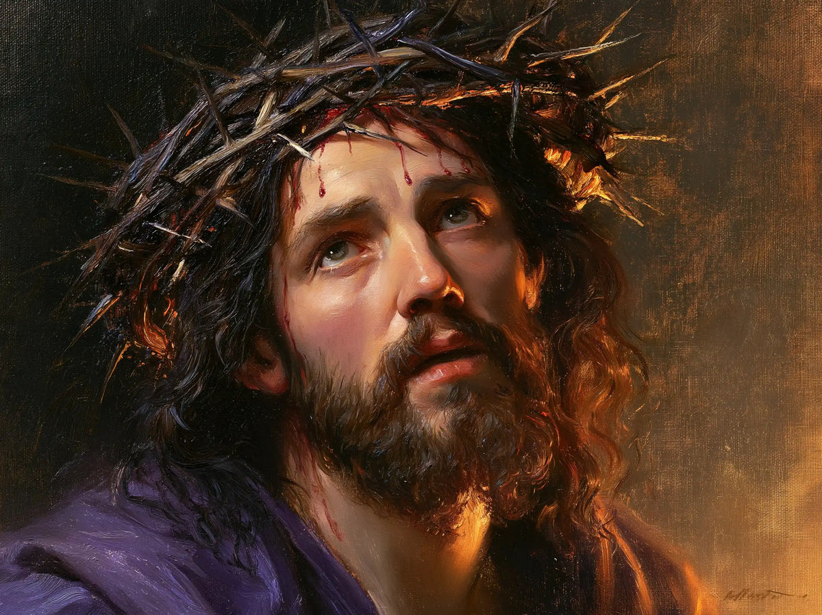 Jesus Crowned with Thorns - Sacred Sorrow · Landscape n° 1