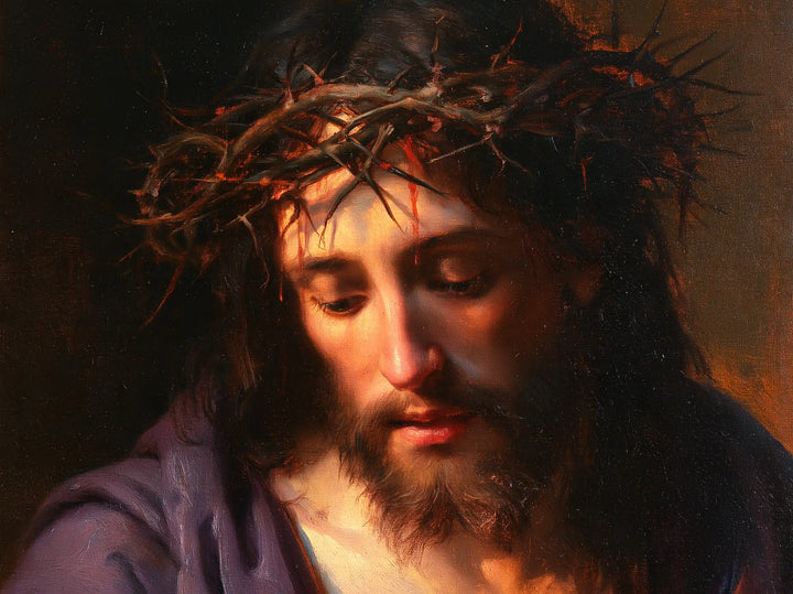 Jesus Crowned with Thorns - Sacred Sorrow · Landscape n° 2