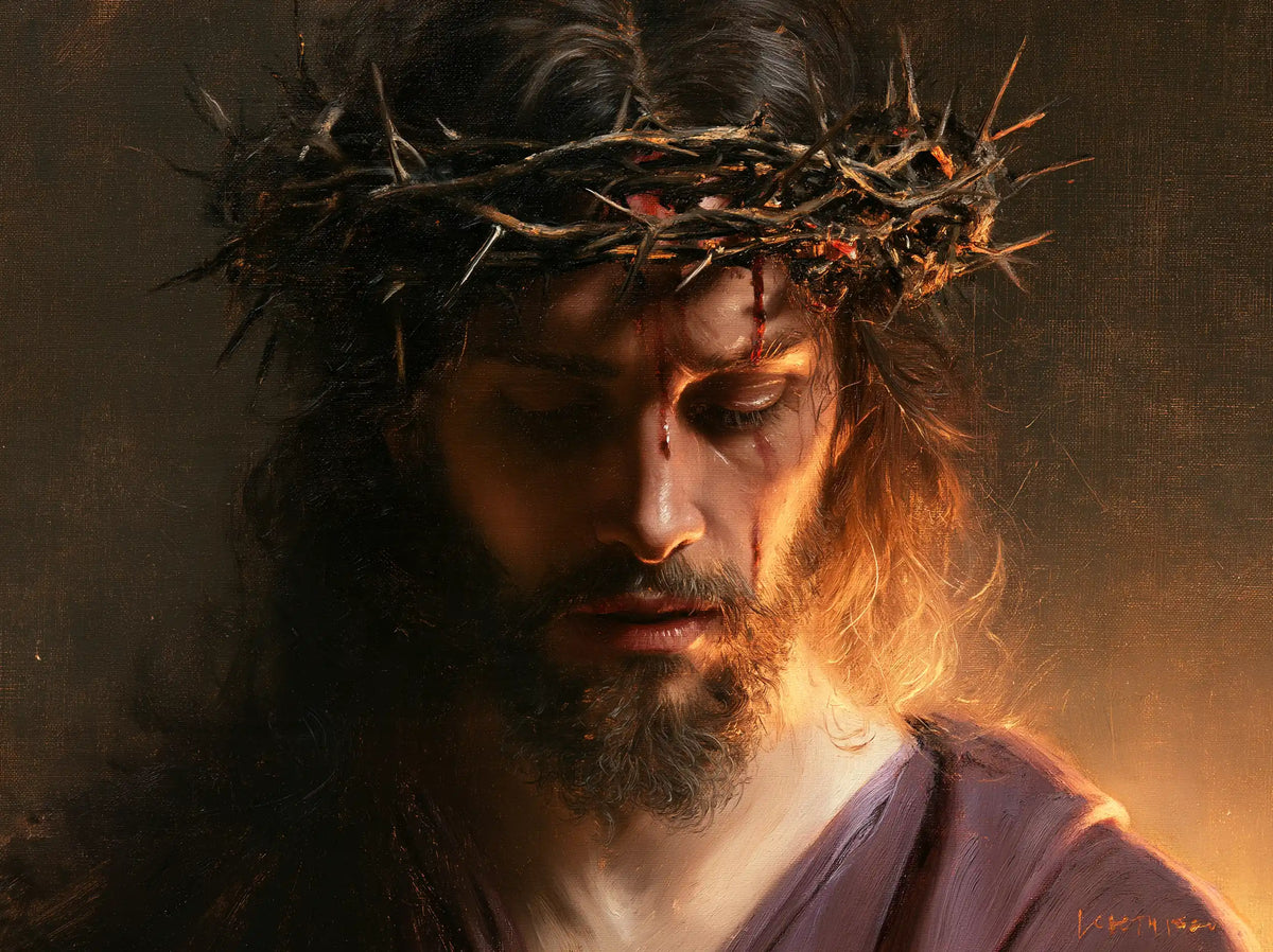 Jesus Crowned with Thorns - Sacred Sorrow · Landscape n° 3