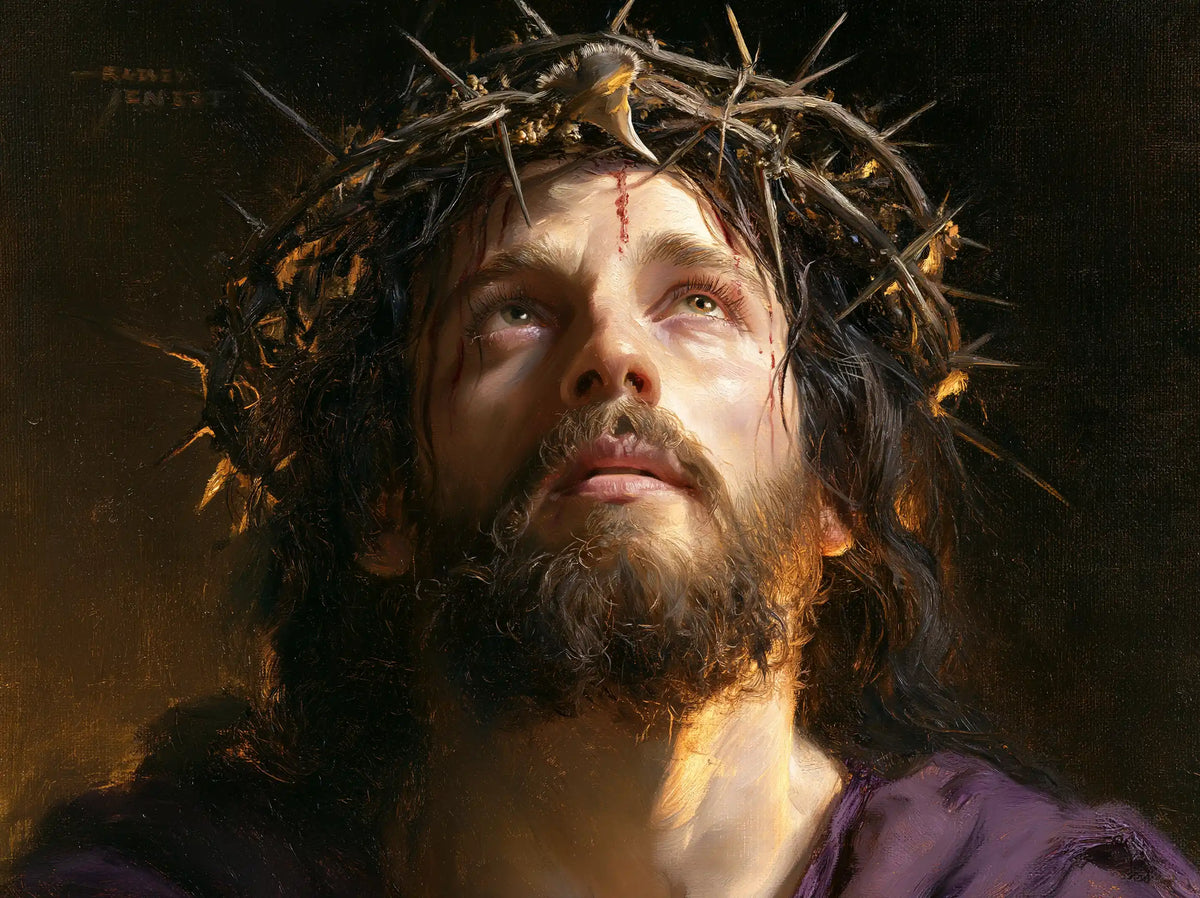 Jesus Crowned with Thorns - Sacred Sorrow · Landscape n° 5