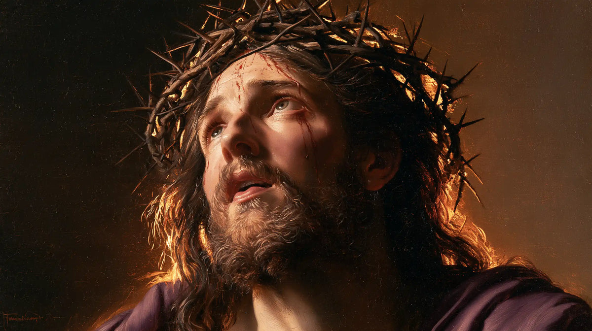 Jesus Crowned with Thorns - Sacred Sorrow · Landscape n° 11