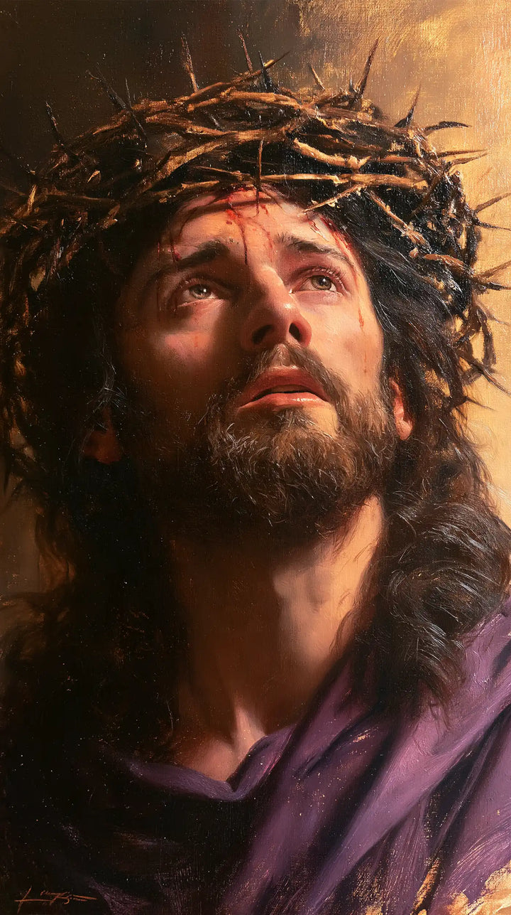 Jesus Crowned with Thorns - Sacred Sorrow · Portrait n° 6