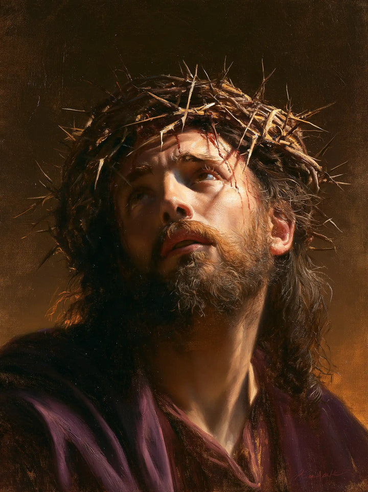 Jesus Crowned with Thorns - Sacred Sorrow · Portrait n° 12