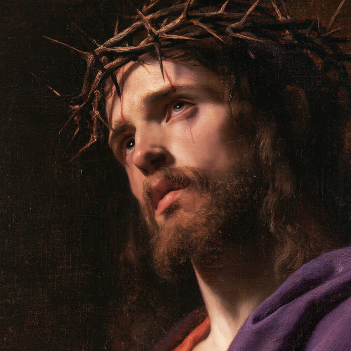 Jesus Crowned with Thorns - Sacred Sorrow · Square n° 2