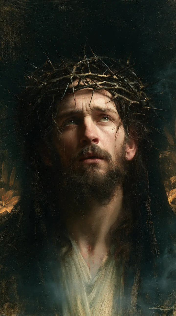 Jesus Crowned with Thorns - Symbolist · Portrait n° 1