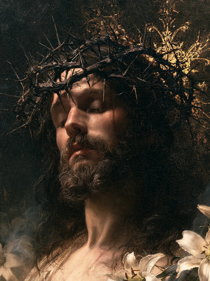 Jesus Crowned with Thorns - Symbolist · Portrait n° 10