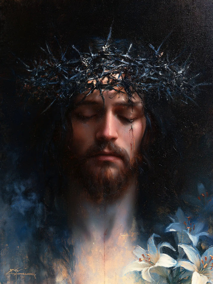 Jesus Crowned with Thorns - Symbolist · Portrait n° 13