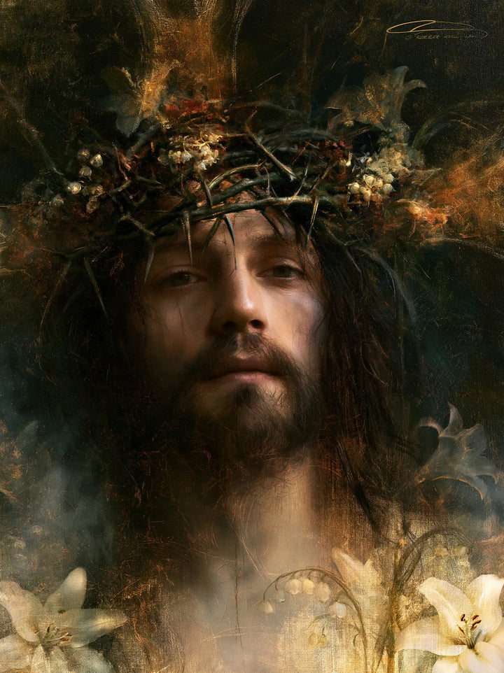 Jesus Crowned with Thorns - Symbolist · Portrait n° 16