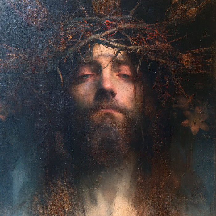 Jesus Crowned with Thorns - Symbolist · Square n° 7