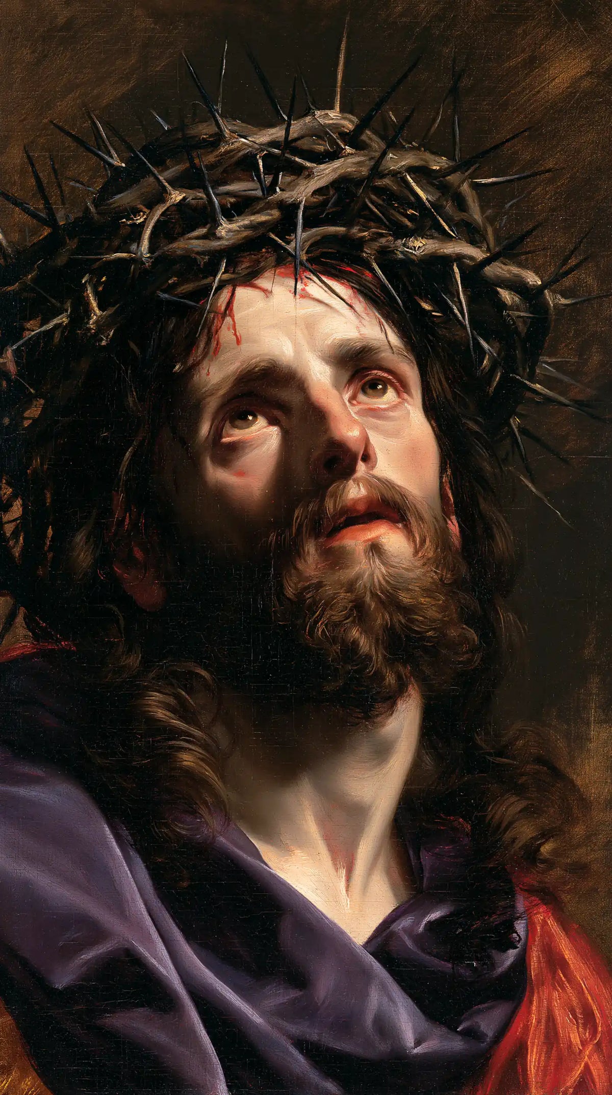 Jesus Crowned with Thorns - Theatrical Baroque · Portrait n° 4