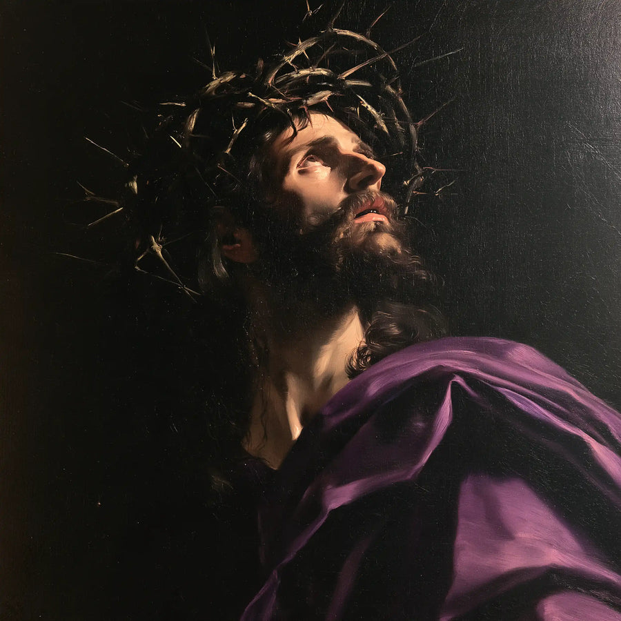 Jesus Crowned with Thorns - Theatrical Baroque · Square n° 1
