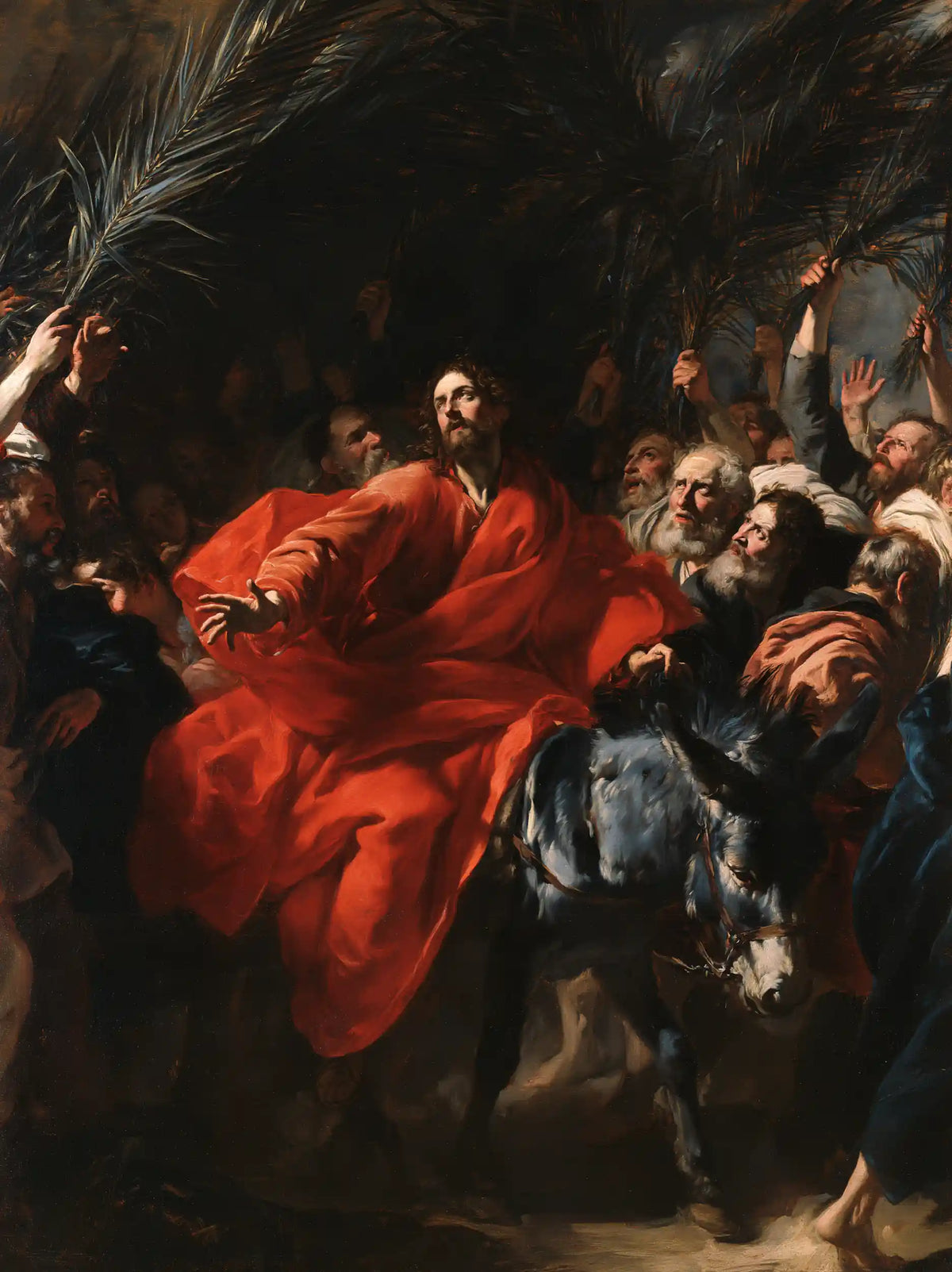 Jesus Enters Jerusalem – Theatrical Baroque · Portrait no. 7