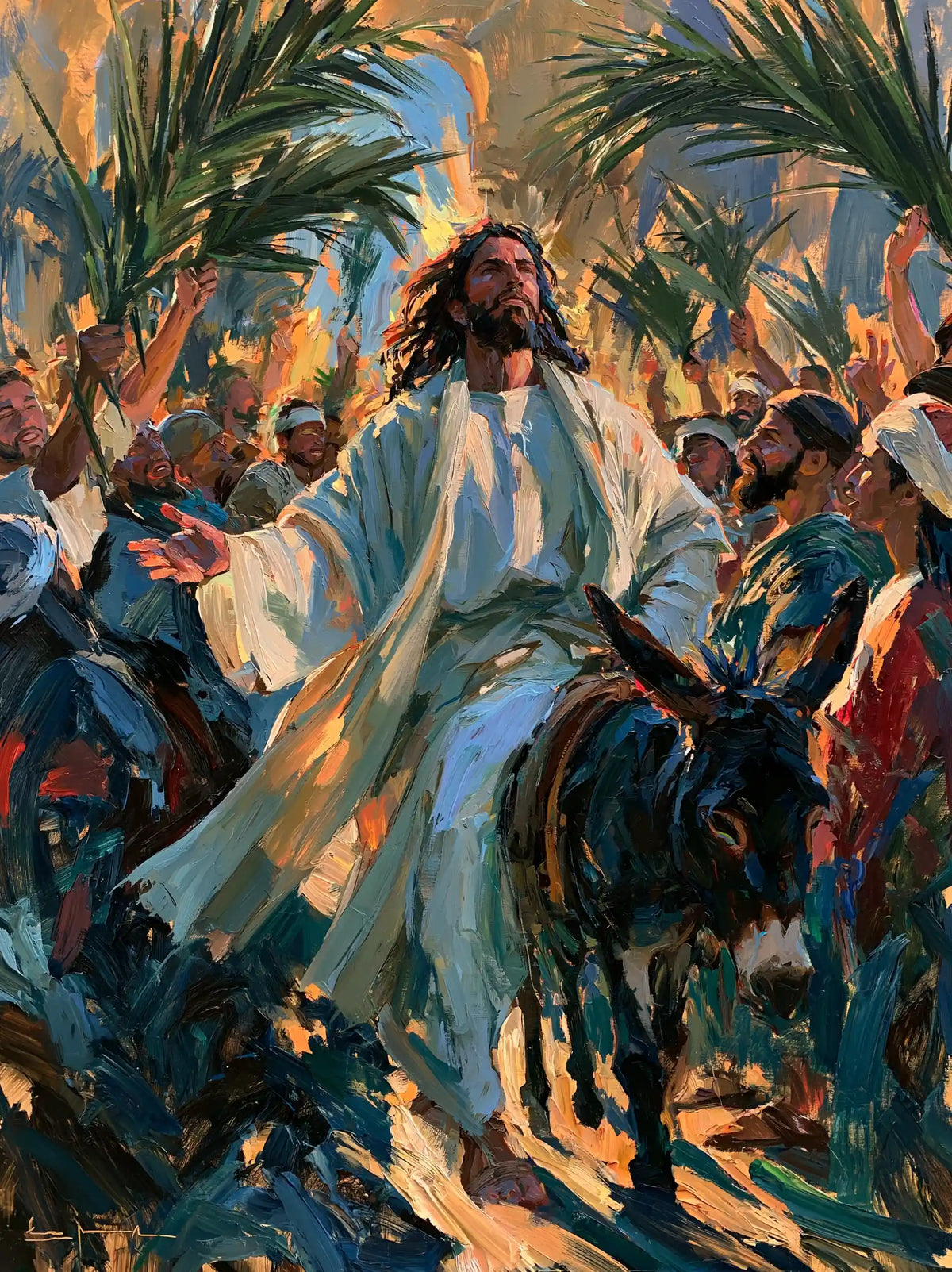 Jesus Enters Jerusalem – Expressionist · Portrait no. 11