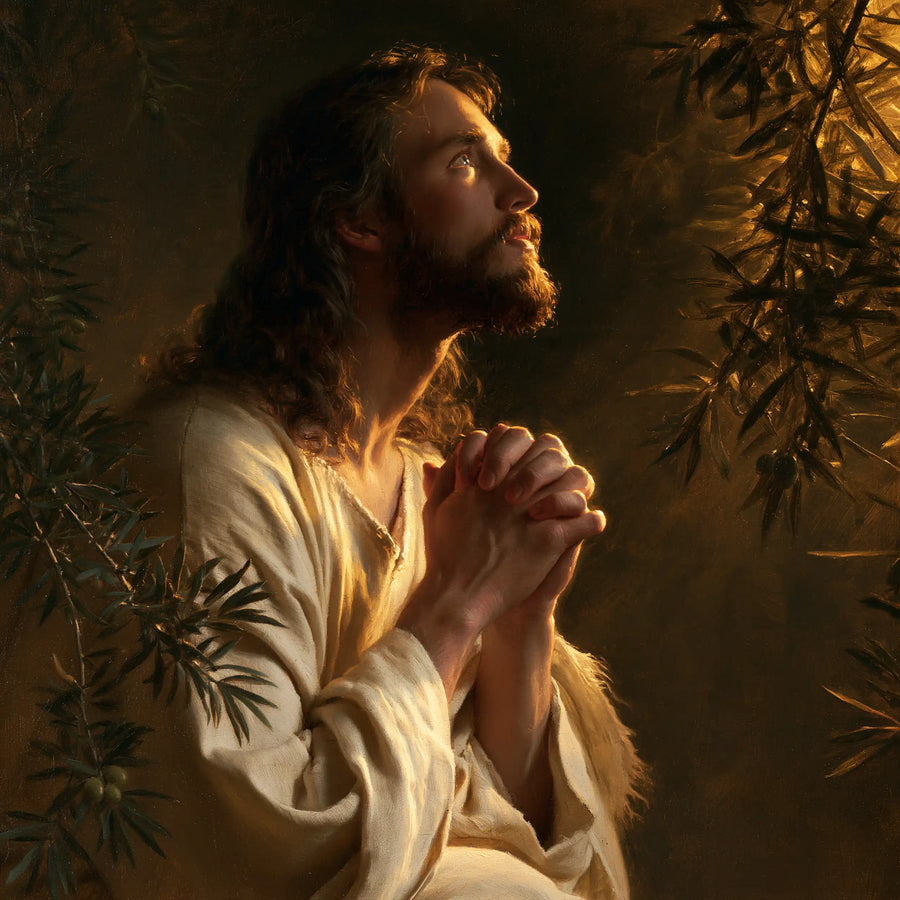 Jesus in Gethsemane — Orison in the Circle of Boughs