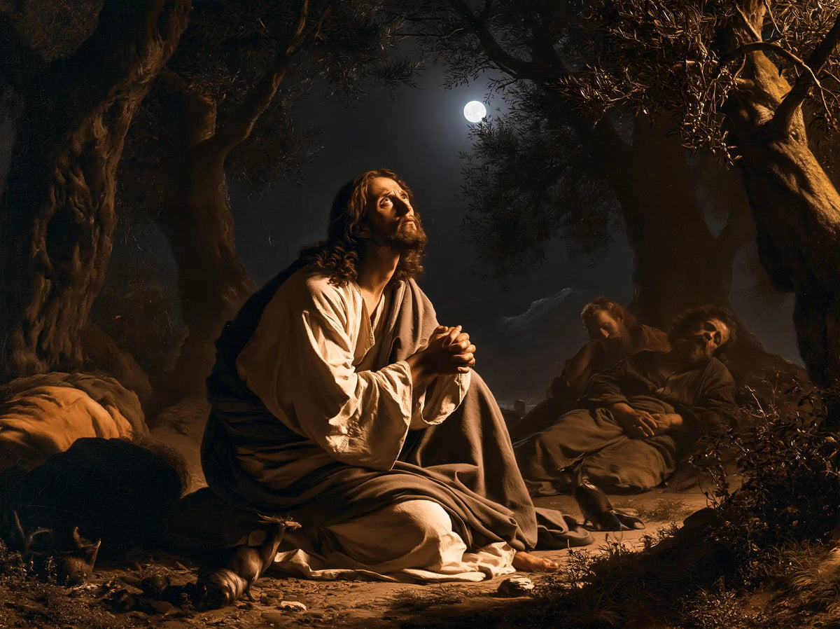 Jesus in Gethsemane — The Gaze in the Companions’ Night