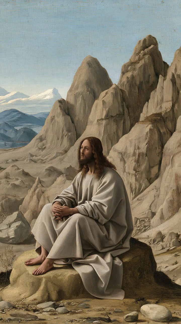 Jesus in the Desert - Florentine Renaissance · Portrait n° 11